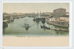 Königsberg (Pr.), Stadtkreis Königsberg  Königsberg, Innenhafen IV Königsberg, Innerer Hafen (Alter Hafen östlich der alten Eisenbahnbrücke)