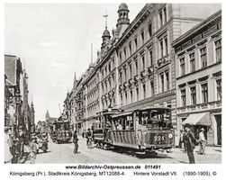 Königsberg (Pr.), Stadtkreis Königsberg   Königsberg, Südliche Innenstadt