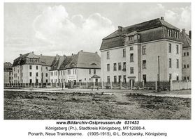 Königsberg (Pr.), Stadtkreis Königsberg Palvestraße 14-18  Königsberg, Stadtteil Ponarth