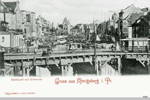 Königsberg (Pr.), Stadtkreis Königsberg Kohlmarkt Königsberg, Fisch- und Kohlmarkt I Königsberg, Stadtteil Kneiphof