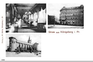 Königsberg (Pr.), Stadtkreis Königsberg  Königsberg, Ansichtskarte 