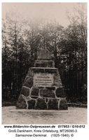 Groß Dankheim, Kreis Ortelsburg 