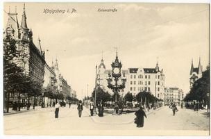 Königsberg (Pr.), Stadtkreis Königsberg Kaiserstraße Königsberg, Kaiserstraße XIV Königsberg, Stadtteil Haberberg (südlich des Alten Pregels)