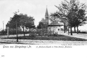 Königsberg (Pr.), Stadtkreis Königsberg  Königsberg, Amalienau, Adalberts Kapelle 