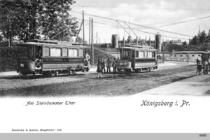 Königsberg (Pr.), Stadtkreis Königsberg Steindamm Königsberg, Am Steindammer Tor I Königsberg, Steindammer Tor