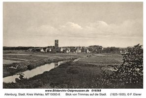 Allenburg, Stadt, Kreis Wehlau