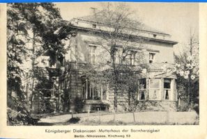 Königsberg (Pr.), Stadtkreis Königsberg  Berlin, Königsberger Diakonissen-Mutterhaus in Berlin-Nikolassee Königsberg, Krankenhäuser und Kliniken