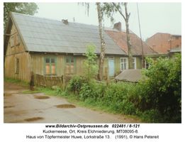 Kuckerneese, Ort, Kreis Elchniederung Lorkstraße 13