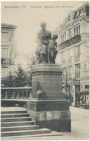 Königsberg (Pr.), Stadtkreis Königsberg  Königsberg (Pr.), Der Friede Statue am Kaiser-Wilhelm_Platz 