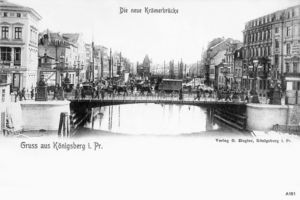 Königsberg (Pr.), Stadtkreis Königsberg Kneiph. Langgasse Königsberg, Neue Krämerbrücke Königsberg, Krämerbrücke