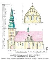 Tilsit, Stadt, Stadtkreis Tilsit   Tilsit, Deutsche Kirche (Deutschordens-Kirche, Stadtkirche, Alte Kirche)