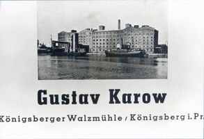 Königsberg (Pr.), Stadtkreis Königsberg  Königsberg, Walzmühle V Königsberg, Außenhafen (bis zum Hauptzollamt)