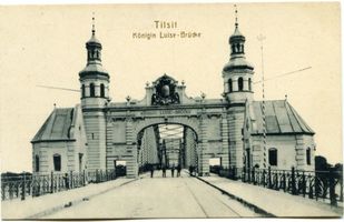 Tilsit, Stadt, Stadtkreis Tilsit  Tilsit, Portal der Luisen-Brücke XI 
