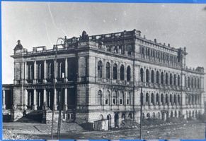 Königsberg (Pr.), Stadtkreis Königsberg  Königsberg (Pr.), Börse nach der Zerstörung Königsberg, Zweiter Weltkrieg und das Ende