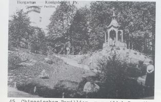 Königsberg (Pr.), Stadtkreis Königsberg  Königsberg, Tiergarten, Chinesischer Pavillion Königsberg, Tiergarten