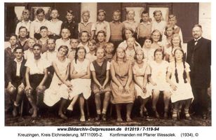 Kreuzingen, Kreis Elchniederung