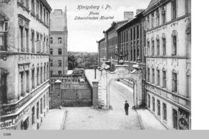 Königsberg (Pr.), Stadtkreis Königsberg  Königsberg, Löbenichtsches Hospital Königsberg, Krankenhäuser und Kliniken