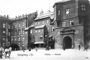 Königsberg (Pr.), Stadtkreis Königsberg  Königsberg, Schloß, Ostseite 