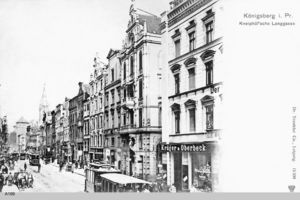 Königsberg (Pr.), Stadtkreis Königsberg Kneiph. Langgasse Königsberg, Kneiphöfsche Langgasse IV 