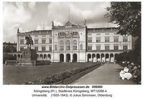 Königsberg (Pr.), Stadtkreis Königsberg   Königsberg, Denkmal Friedrich Wilhelm III