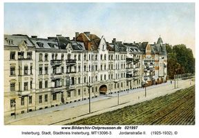 Insterburg, Stadt, Stadtkreis Insterburg Jordanstraße
