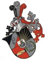 Königsberg (Pr.), Stadtkreis Königsberg  Königsberg (Pr.), Wappen der Verbindung Friburgia Königsberg im KC Königsberg, Studentenverbindungen, Korporationen