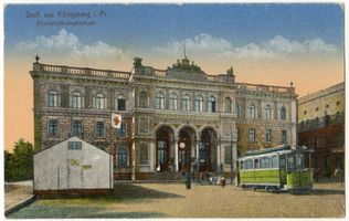 Königsberg (Pr.), Stadtkreis Königsberg  Königsberg (Pr.), Südbahnhofsgebäude Königsberg, Bahnhöfe