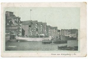 Königsberg (Pr.), Stadtkreis Königsberg  Königsberg, Hundegatt, Alte Speicher II Königsberg, Hundegatt
