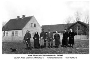 Lauken Kr. Ebenrode, Kreis Ebenrode 