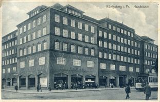 Königsberg (Pr.), Stadtkreis Königsberg Hansaring Königsberg (Pr.), Stadthaus V Königsberg, Hansaplatz und Umgebung