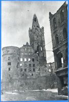 Königsberg (Pr.), Stadtkreis Königsberg  Königsberg (Pr.), Schloß nach der Zerstörung, Südseite V Königsberg, Zweiter Weltkrieg und das Ende