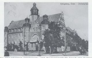 Königsberg (Pr.), Stadtkreis Königsberg  Königsberg, Polizeipräsidium 