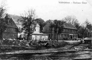 Großwaltersdorf, Kreis Gumbinnen  Walterkehmen, Gasthaus Ehmer 