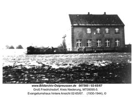 Groß Friedrichsdorf, Kreis Elchniederung Friedhofstraße