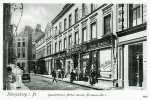 Königsberg (Pr.), Stadtkreis Königsberg Kantstraße (fr. Prinzessinstraße) 4 Königsberg, Geschäftshaus-Sander 