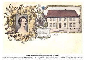 Tilsit, Stadt, Stadtkreis Tilsit Schloßplatz 4  Tilsit, Königin-Luise-Haus