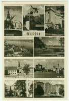 Tilsit, Stadt, Stadtkreis Tilsit  57 Tilsit, Sammelbilder mit 9 Motiven Tilsit, Potpourri-Ansichtskarten