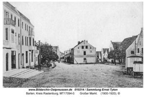 Barten Kr. Rastenburg, Kreis Rastenburg Hauptstraße (fr. Rastenburger Straße)