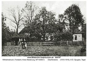 Wilhelmsbruch, Forstamt, Kreis Elchniederung