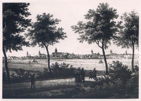 Königsberg (Pr.), Stadtkreis Königsberg  Königsberg (Pr.), Stadtansicht, Gemälde II Königsberg, Schloßteich