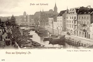 Königsberg (Pr.), Stadtkreis Königsberg Kohlmarkt Königsberg, Fisch- und Kohlmarkt II Königsberg, Stadtteil Kneiphof