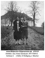 Arklitten, Gut, Kreis Gerdauen