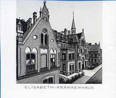 Königsberg (Pr.), Stadtkreis Königsberg  Königsberg, Elisabeth Krankenhaus III Königsberg, Krankenhäuser und Kliniken