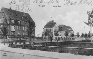 Tilsit, Stadt, Stadtkreis Tilsit  Tilsit, Überm Teich Tilsit, Ortsteil Übermteich