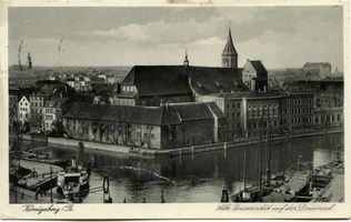 Königsberg (Pr.), Stadtkreis Königsberg  Königsberg, Dominsel mit alter Universität XX Königsberg, Universität