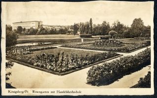 Königsberg (Pr.), Stadtkreis Königsberg  Königsberg, Rosengarten mit Handelshochschule Königsberg, Schulen