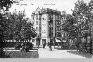 Königsberg (Pr.), Stadtkreis Königsberg Paradeplatz Königsberg, Kaisercaffee 