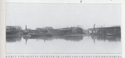 Königsberg (Pr.), Stadtkreis Königsberg  Königsberg, Fort Friedrichsburg, Werft von Gustav Fechter 