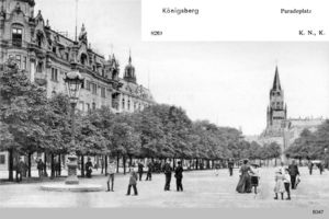 Königsberg (Pr.), Stadtkreis Königsberg Paradeplatz Königsberg, Paradeplatz VI 