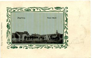 Angerburg Kr. Angerburg, Stadt, Kreis Angerburg Neuer Markt